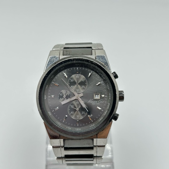 Kenneth Cole KC3909 Men's Multifunction Chronograph Bicolour Stainless Watch 522 - Picture 1 of 7